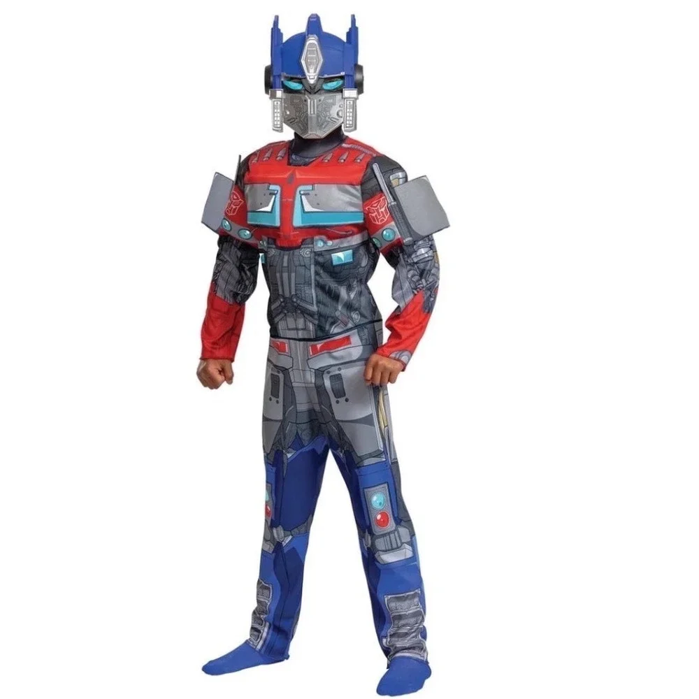 Transformers Rise of the Beasts Optimus Prime Muscle Costume Boys Large 10/12